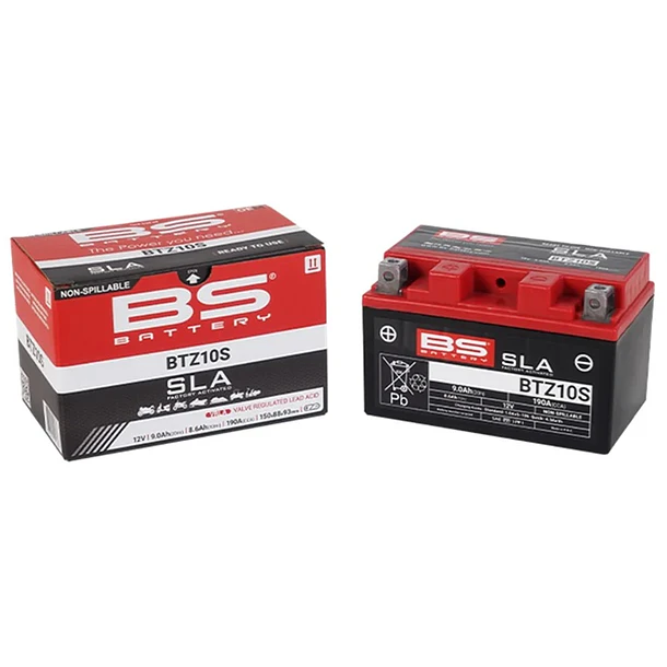 Batería Bs Battery Btz10s Sla Yamaha Mt07 Mt09 MT10 R1 R6 2