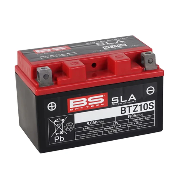 Batería Bs Battery Btz10s Honda Cb500x/f Cbr 500r/600r/1000r