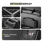 Maleta Top Case Aluminio Moto 65l X-series + Respaldo 6