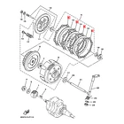 Kit Discos De Embrague X4 Yamaha Ybr125 Original 4