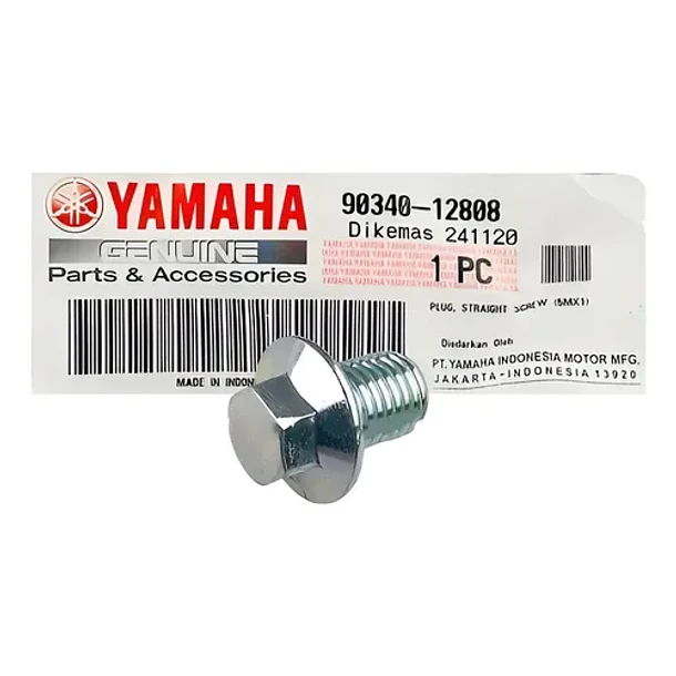 Perno Tapón Cárter Drenaje Yamaha Xmax 300 Original