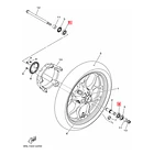 Rodamiento Rueda Delantera Yamaha R3 R3a Mt03 Mt03a Original 4