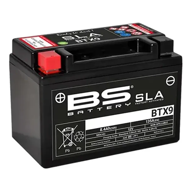 Batería Bs Battery Btx9 Pulsar Dominar Ninja Duke Svartpilen