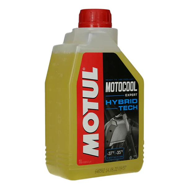 Refrigerante Motocool Expert 1l Motul Hybrid Tech Amarillo