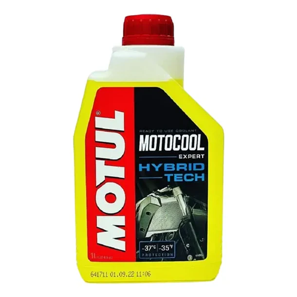 Refrigerante Motocool Expert 1l Motul Hybrid Tech Amarillo 4
