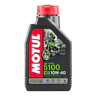 Aceite para motor Motul semi-sintético 10W-40 para moto/cuatriciclo de 1 unidad x 1L 1