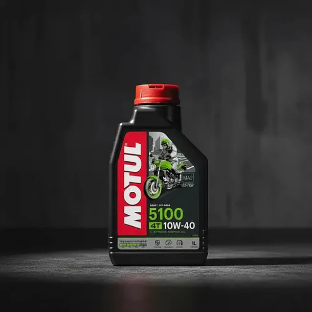 Aceite para motor Motul semi-sintético 10W-40 para moto/cuatriciclo de 1 unidad x 1L 3