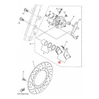 Pastillas Freno Delantero Yamaha NMAX 155 Original 5