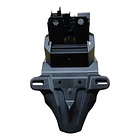 Guardabarros Porta Patente Yamaha Fz 2.0/3.0/fi Original 2