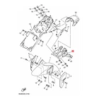 Guardabarros Porta Patente Yamaha Fz-s 3.0 Original 4