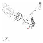 Bobina De Estator Yamaha R3a - Mt03a Original 3