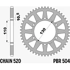 Catalina Corona Transmisión Yamaha Mt03/a R3/a Pbr Italia 2