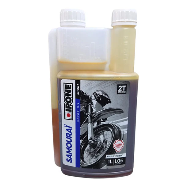 Aceite Moto Ipone Full Sintético Samouraï 2t Fresa 1