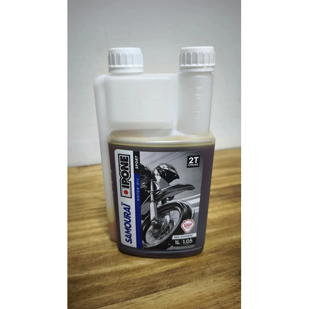 Aceite Moto Ipone Full Sintético Samouraï 2t Fresa 6
