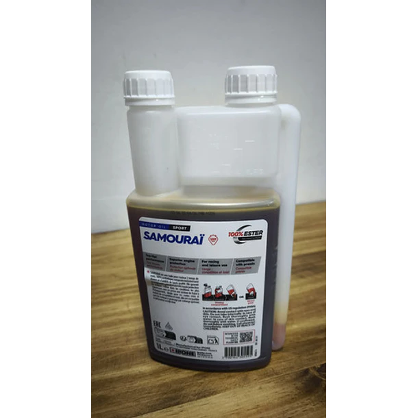 Aceite Moto Ipone Full Sintético Samouraï 2t Fresa 7