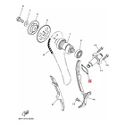 Empaquetadura Tensor Cad Distribución Yamaha Fz25/a Original 2