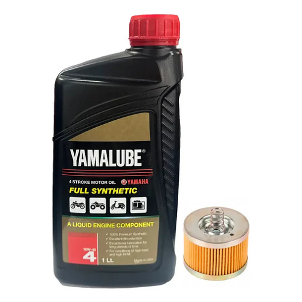 Kit Mantencion Yamalube 10w40 Full Sint. Fzn150 Fz-s Xtz150