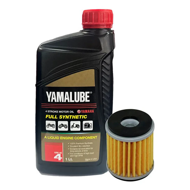 Kit Mantención Yamalube 10w40 Full Sintetico Yz250f/fx Yz450 1