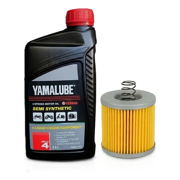 Kit Mantención Aceite 10w40 Yamalube Yamaha Xtz 150 Original 1