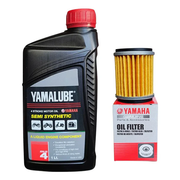 Kit Mantención Yamaha R15 V1 V2 V3 Yamalube 20w50 + Filtro 1