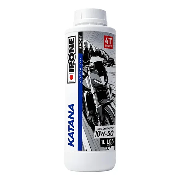 Aceite Ipone Fp Katana 10w50 4t Sintetico 1l De Motor Moto