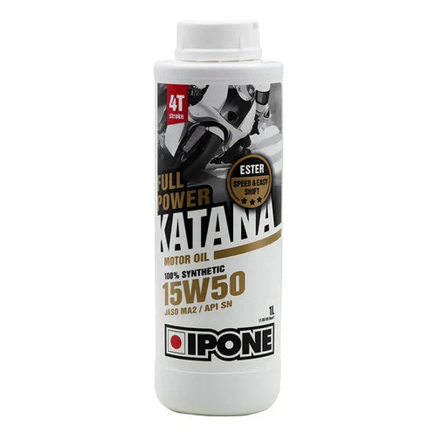 Aceite Ipone 15w50 Katana Sport Full Sintético 1l 3