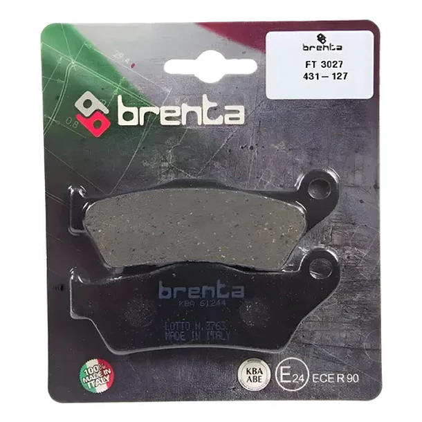 Pastillas De Freno Delantera Brenta Yamaha Fz16 Orgánica 1