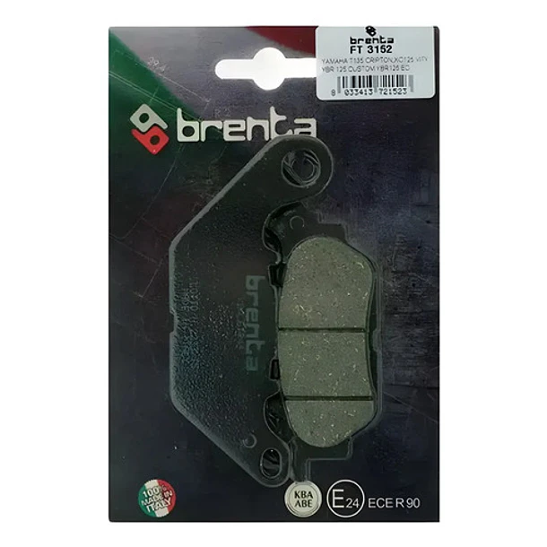 Pastillas De Freno Delantera Brenta Yamaha R15 Orgánica 1