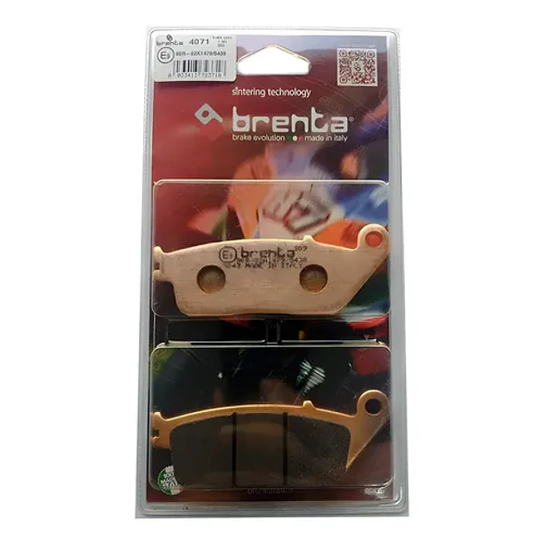 Pastillas Freno Delantera Brenta Honda Cb500x/r/f Sint. 1