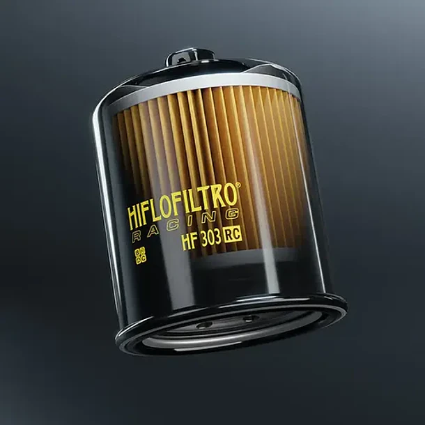 Filtro Aceite Hiflo Hf303rc Ninja 300/400/500 Z400 Kawasaki 2