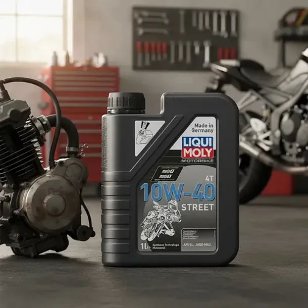 Aceite Liqui Moly 10w-40 Street - 4t 1l - Moto Motorbike 3