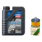 Kit Mantención Yamaha Fz16 Aceite 20w50 Liqui Moly + Filtro 1