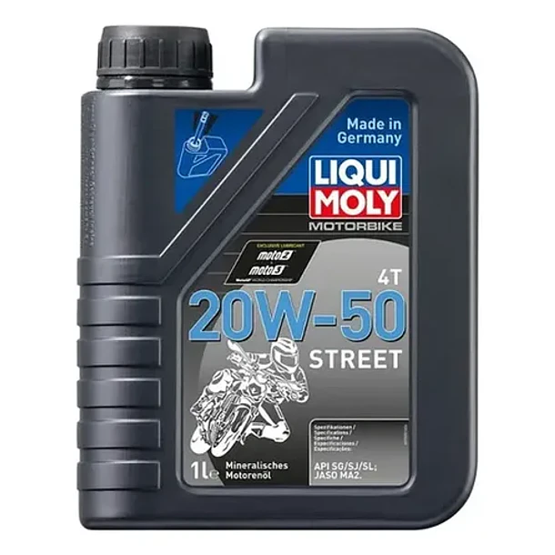 Kit Mantención Yamaha Fz16 Aceite 20w50 Liqui Moly + Filtro 2