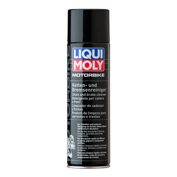 Kit Limpiador / Lubricante Cadena Moto Liqui Moly + Cepillo 3