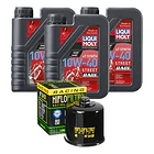 Kit R3/a Mt03/a Xj6 Mt07 R6 3l Liqui Moly 10w40 + Filtro 1