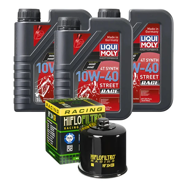 Kit R3/a Mt03/a Xj6 Mt07 R6 3l Liqui Moly 10w40 + Filtro 1