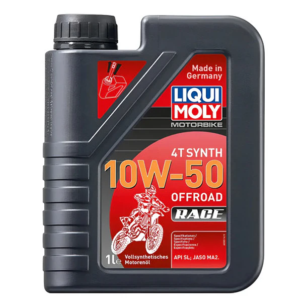 Aceite Moto 4t Sintético 10w-50 Off Road Race Liqui Moly 1l 1
