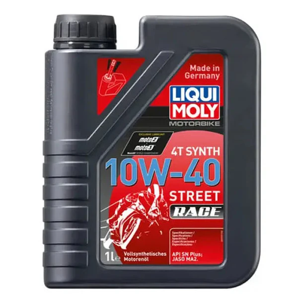 Aceite De Moto 10w 40 Full Sintetico 4t Liqui Moly 1l