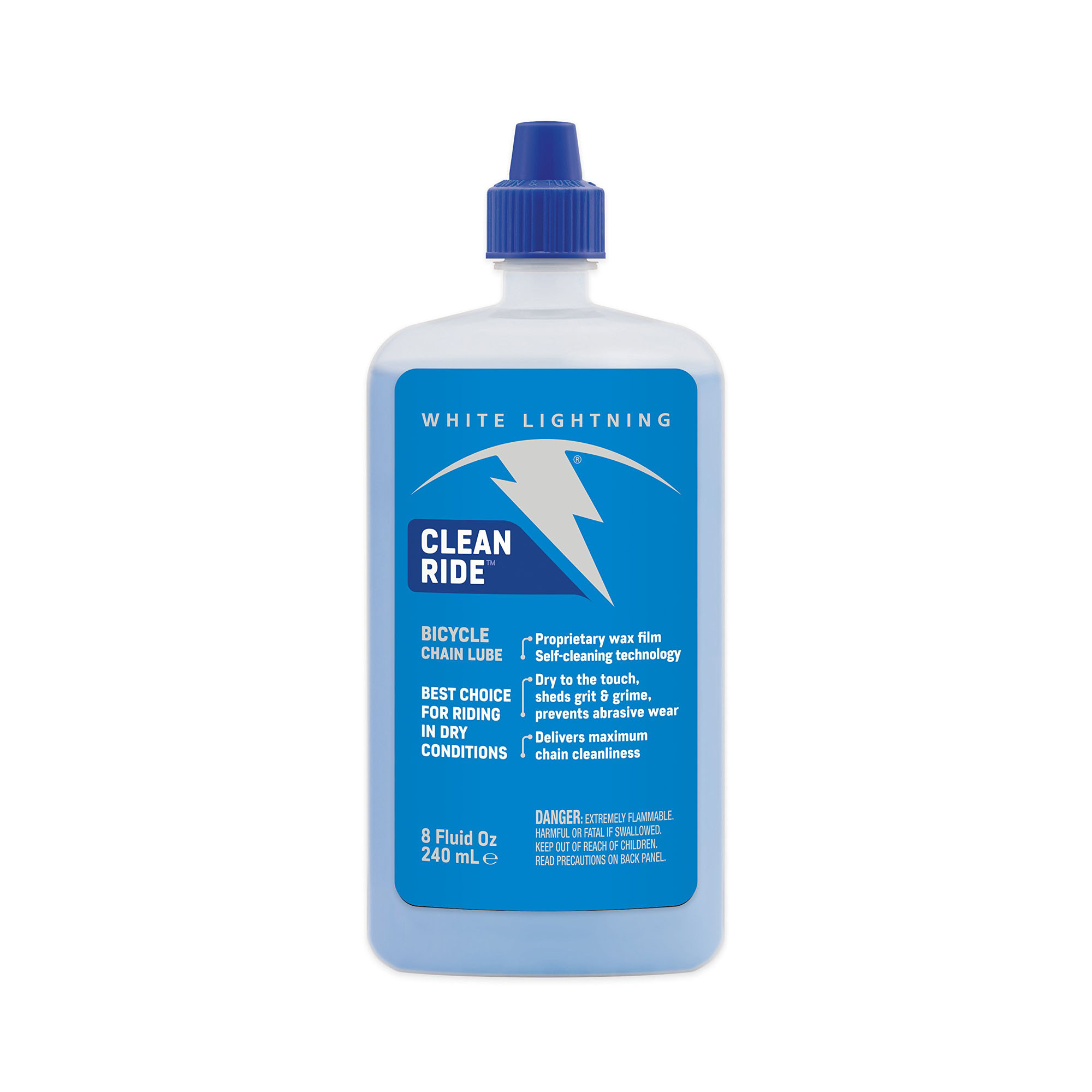 White Lightning LUBRICANTE CADENA CLEAN RIDE 240 ML 1