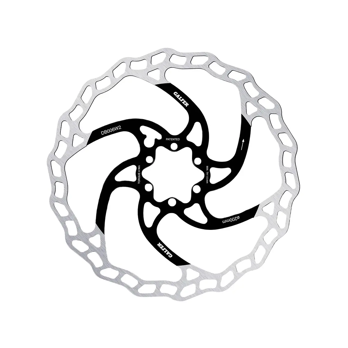 Galfer Disco de freno MTB Disc Wave 223 x 2.0mm 6 pernos 1