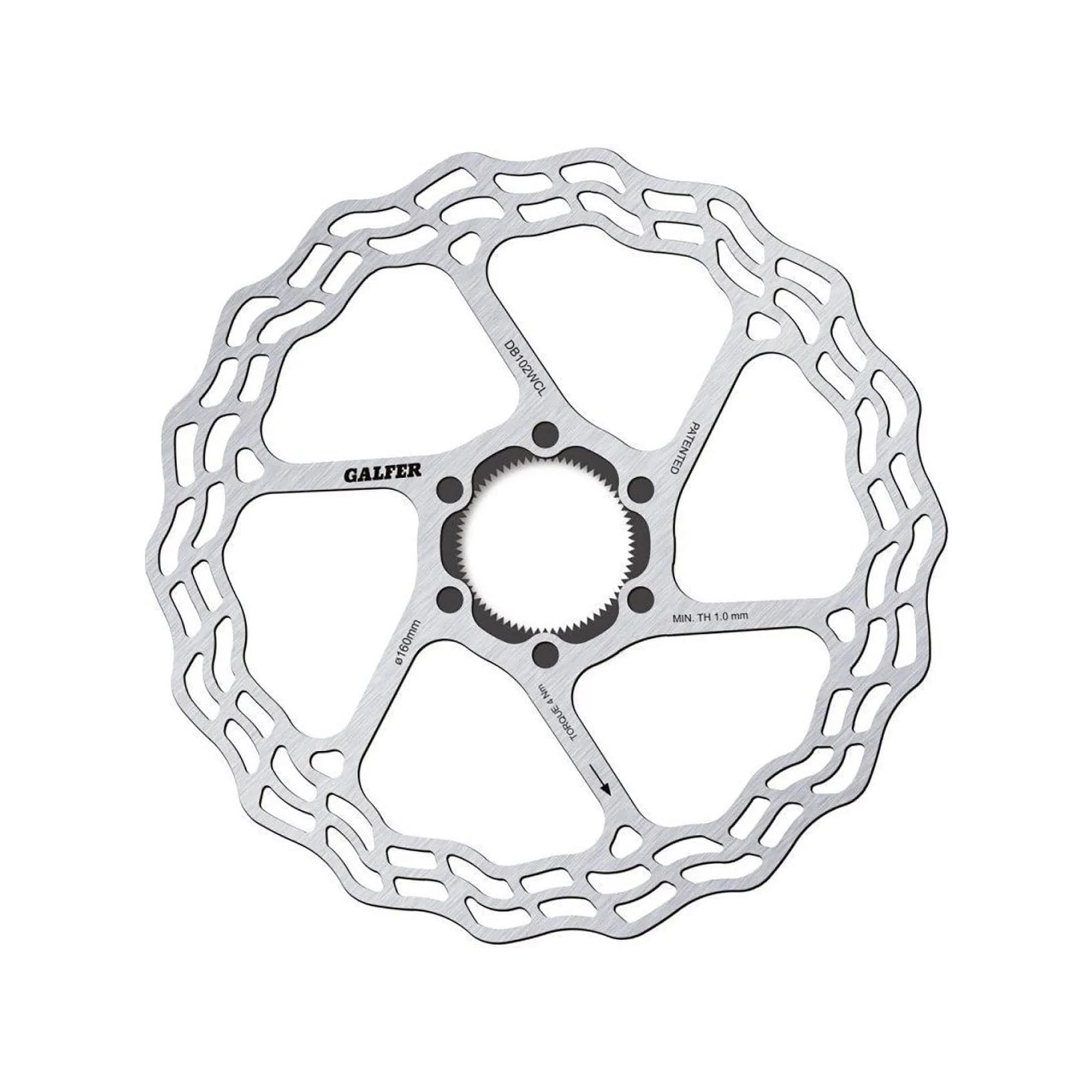 Galfer Disco de freno Road Disc Wave 140 x 1.8mm Center Loock 1