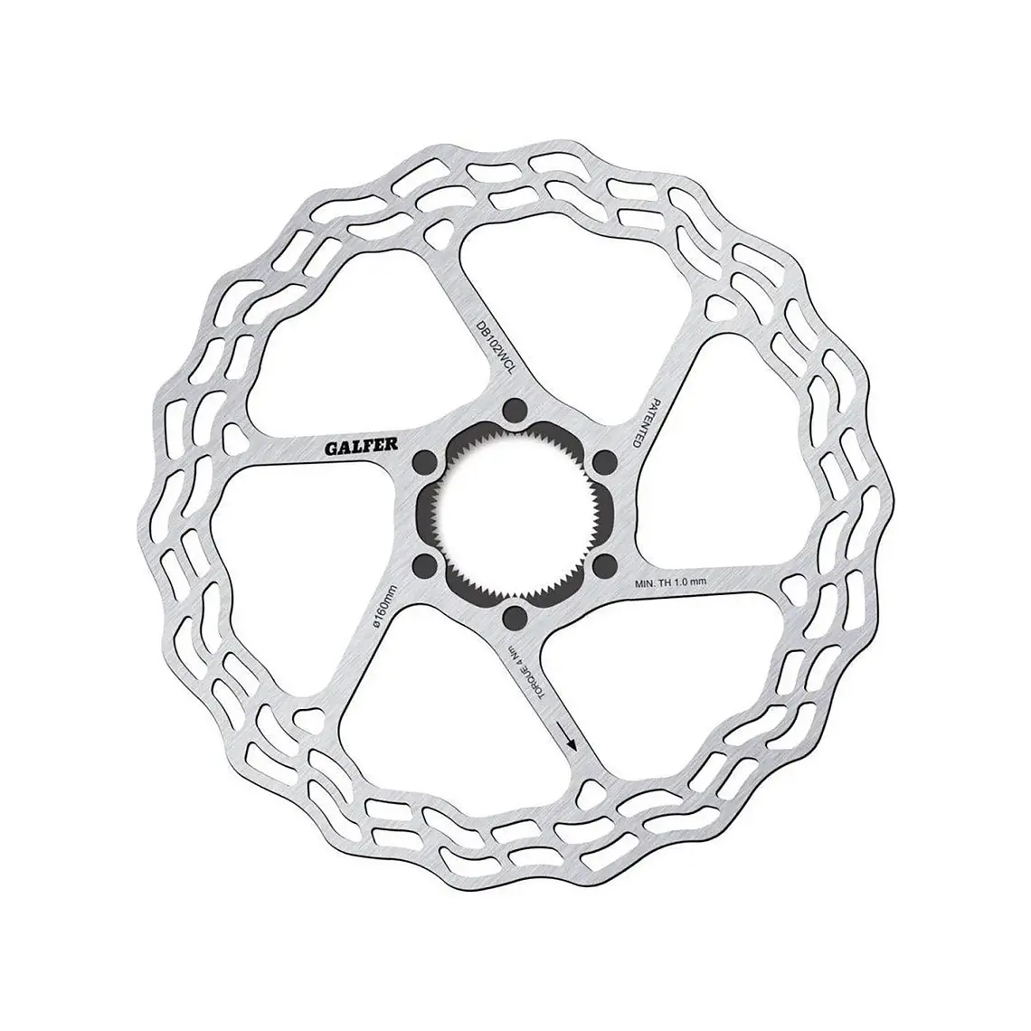 Galfer Disco de freno Road Disc Wave 140 x 1.8mm Center Loock 1
