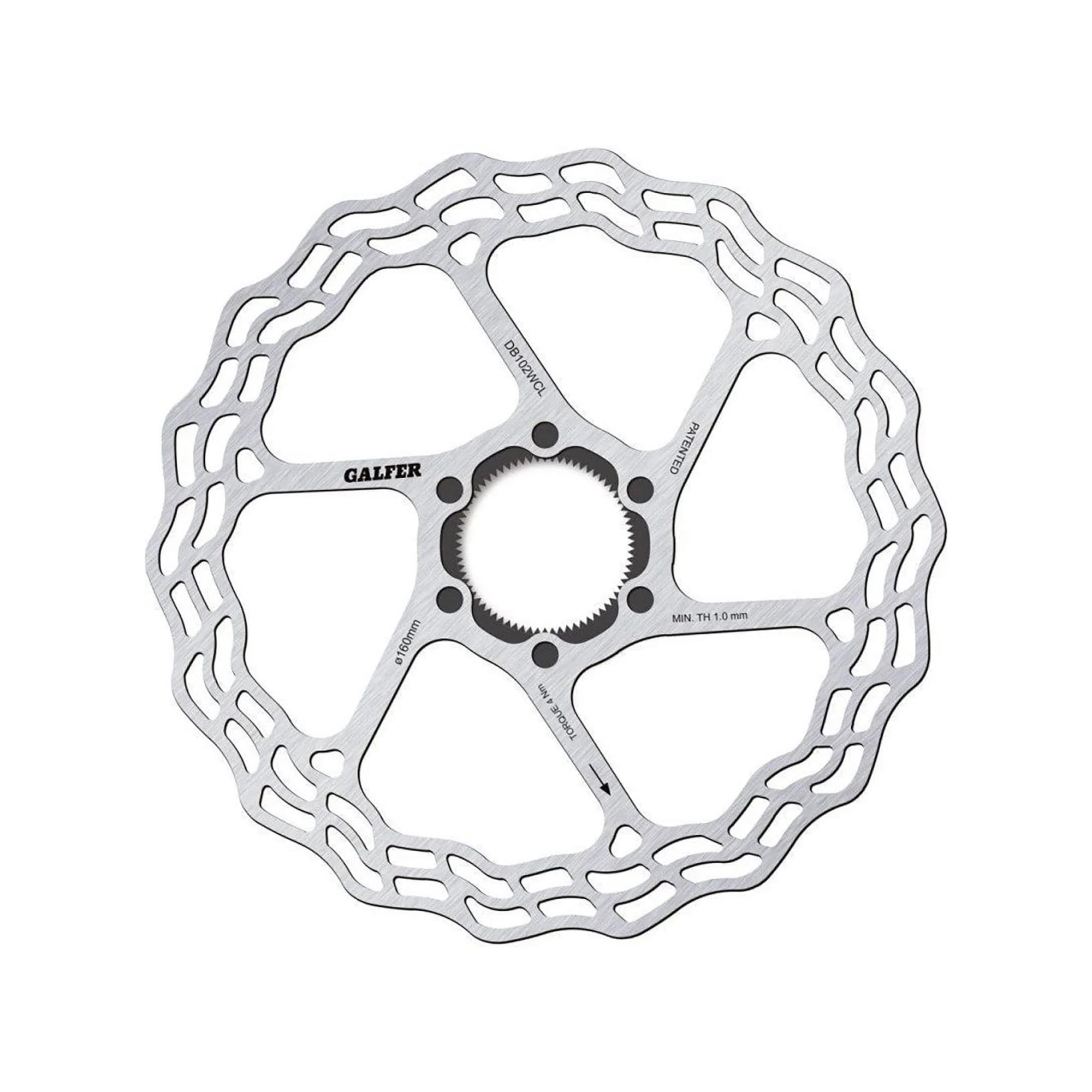 Galfer Disco de freno Road Disc Wave 160 x 1.8mm Center Lock 1