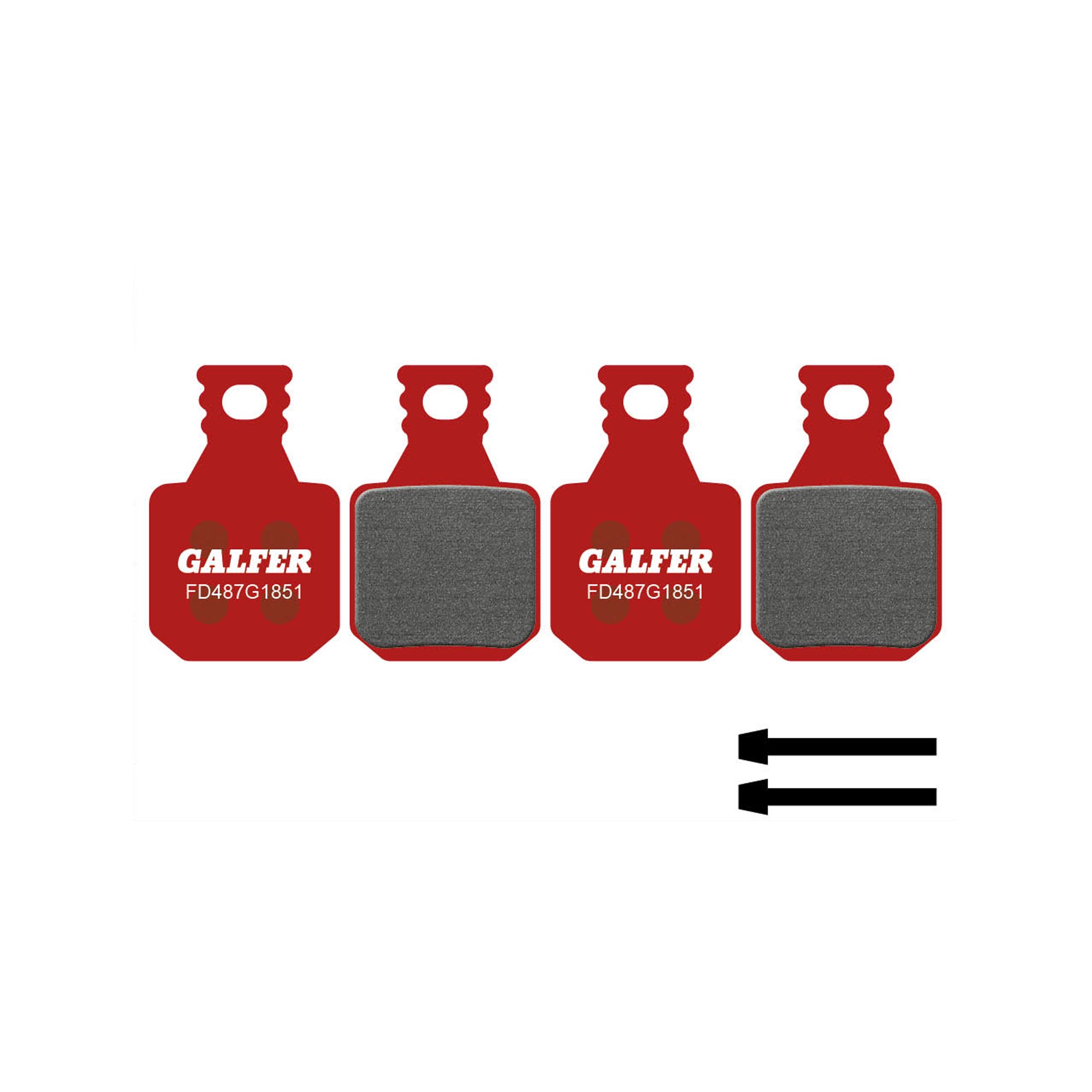 Galfer Pastillas de freno Adv (Magura MT5, MT7) 1