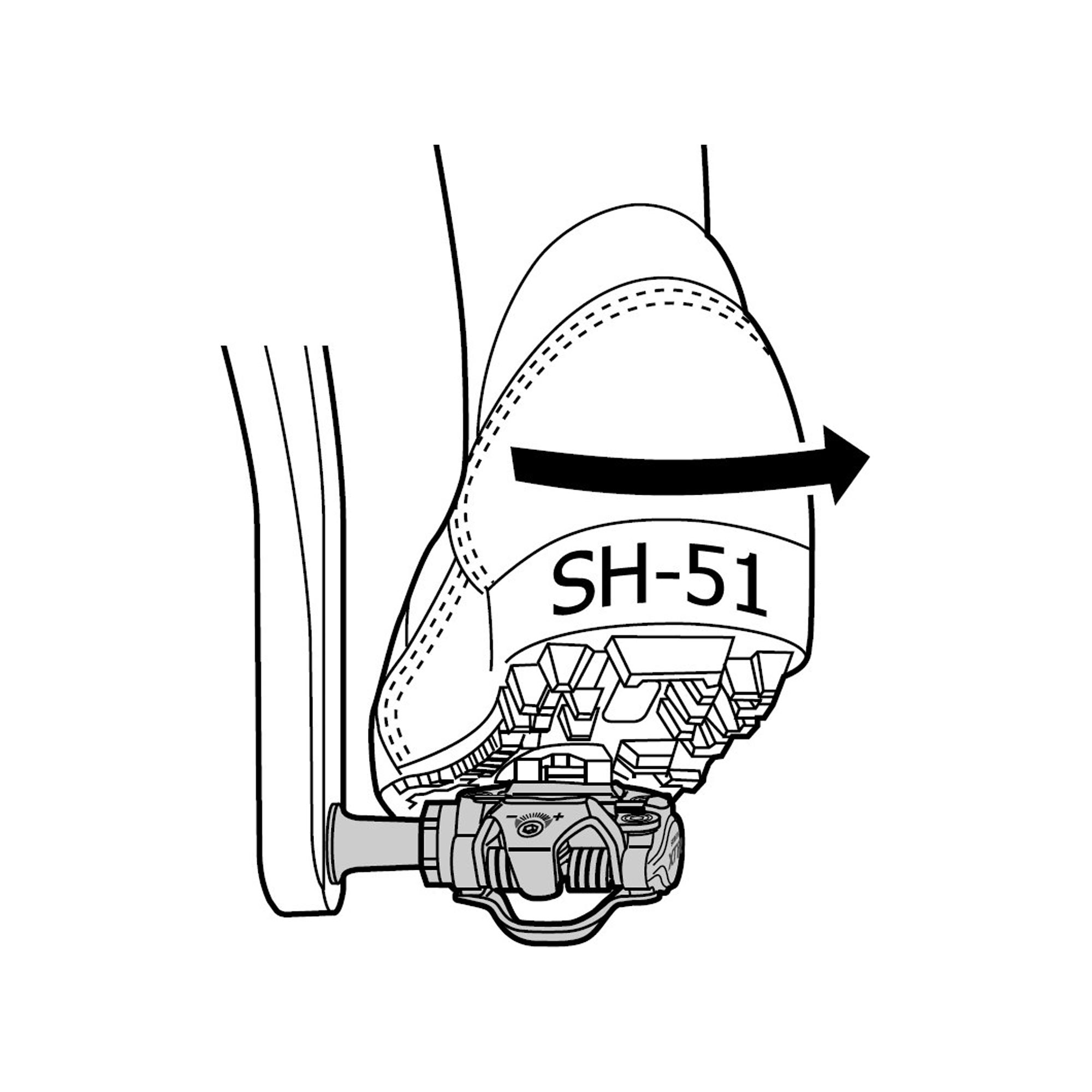 Shimano Calas SPD SM-SH51 2