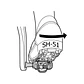 Shimano Calas SPD SM-SH51 - Miniatura 2
