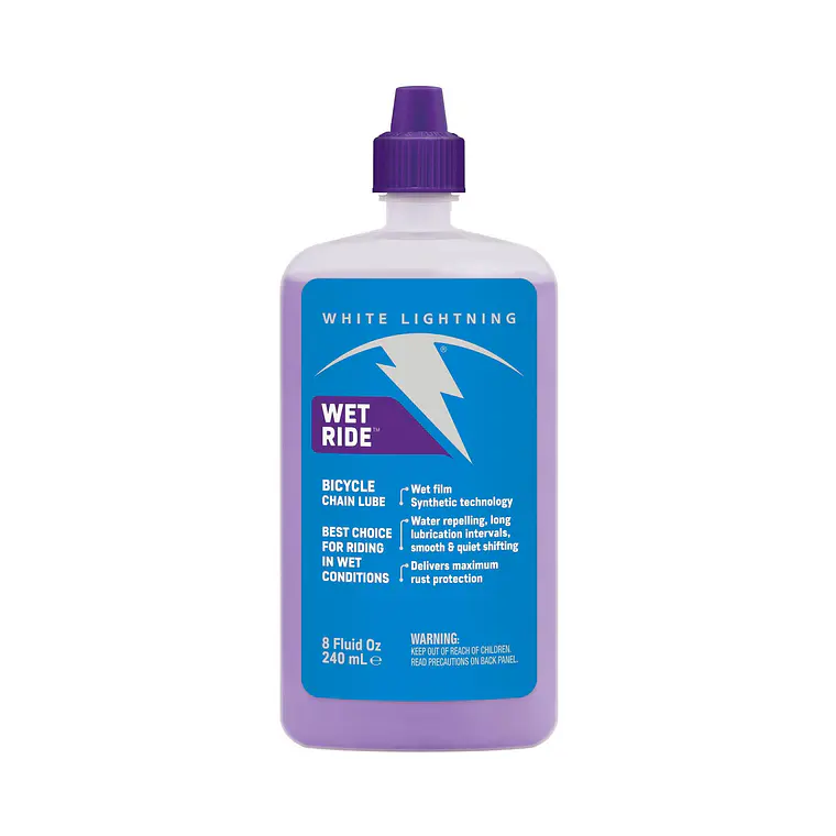 White Lightning LUBRICANTE CADENA WET RIDE 240 ml 1