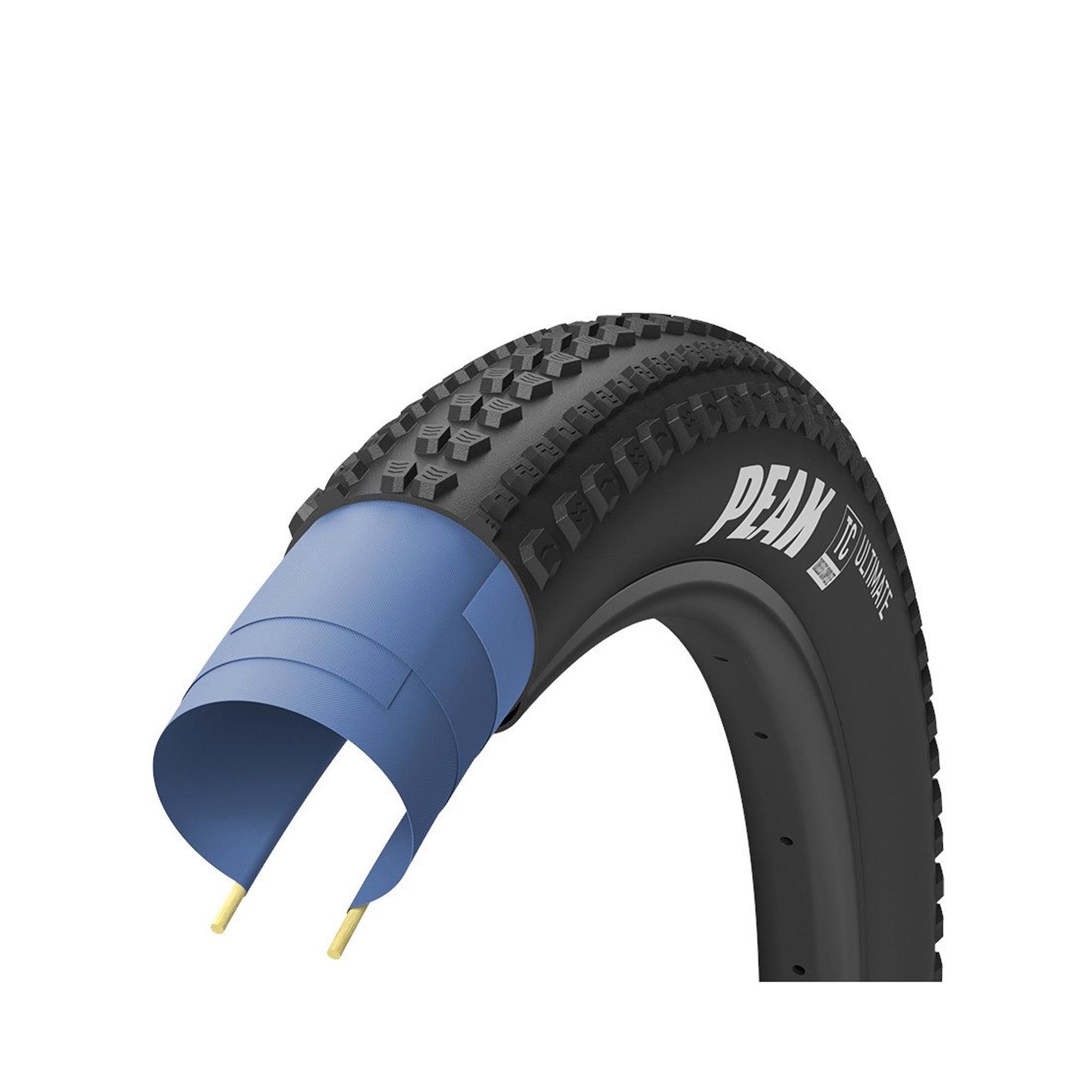 Goodyear NEUMÁTICO 27.5 X 2.25 PEAK ULTIMATE TUBELESS COMPLETE BLACK 1