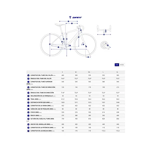 Giant Bicicleta Contend AR 3 Ruta 700