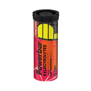 Powerbar TABLETAS 5 ELECTROLYTES PINK GRAPEFRUIT con cafeína (10 unid)